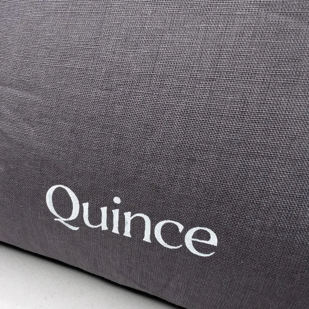 Quince linen Duvet Cover-nightfall